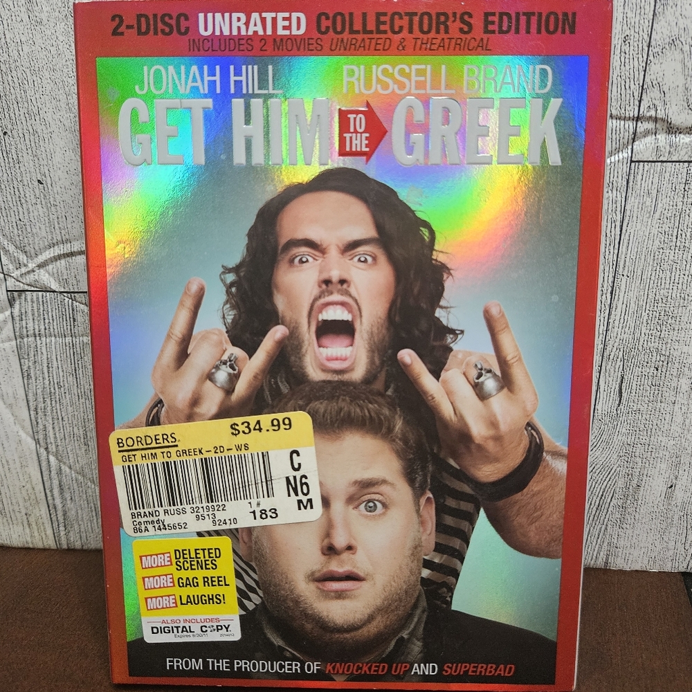 Get Him To The Greek DVD 2-Disc Unrated Collector's Edition
